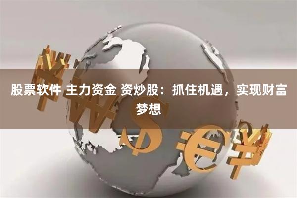 股票软件 主力资金 资炒股：抓住机遇，实现财富梦想